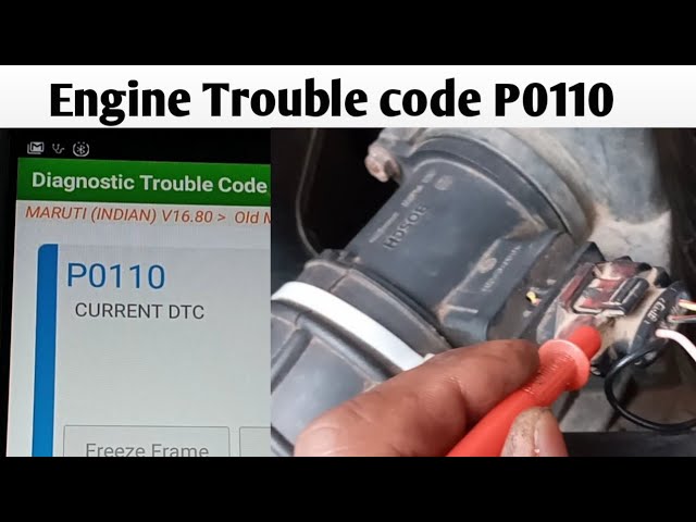 P0110 OBDII код за проблеми